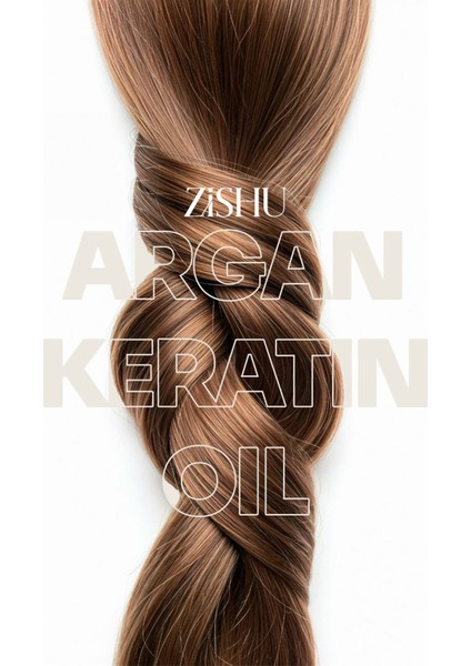 ZİSHU Argan & Keratin Saç Bakım Yağı 125 ml