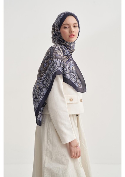 Olea Lacivert Nilla Pamuklu Şal modelleri