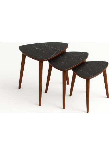 Idek Home 3'lü Zigon Sehpa Tokyo Model Üçgen Zigon Sehpa fiyatları