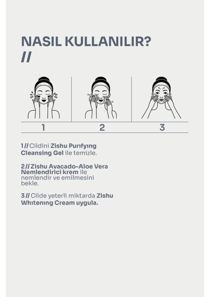 ZİSHU Cilt Beyazlatıcı Krem 50 ml