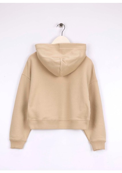 Nakışlı Kız Çocuk Bej Sweatshırt IG0IG02755RAG fiyatları