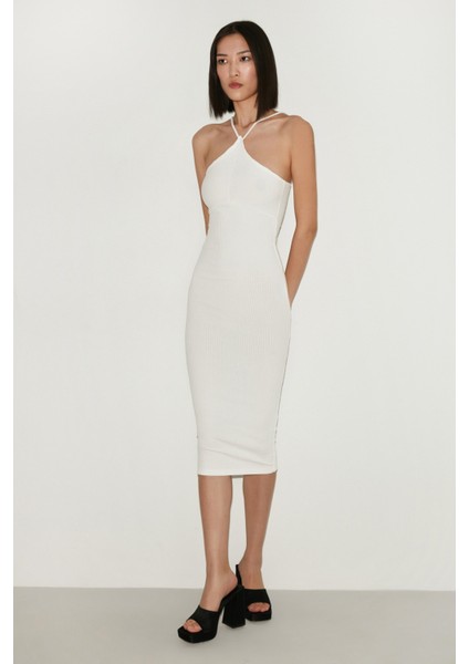 Carıbbean Bodycon Beyaz Elbise fırsatları