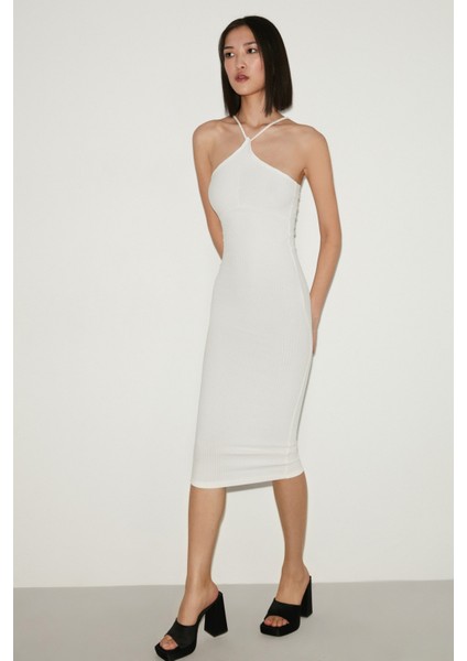 Carıbbean Bodycon Beyaz Elbise indirimleri