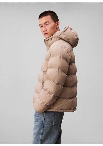 Haki Erkek Mont LV04RD528GRAK Ls Nylon Monogram Puf modelleri