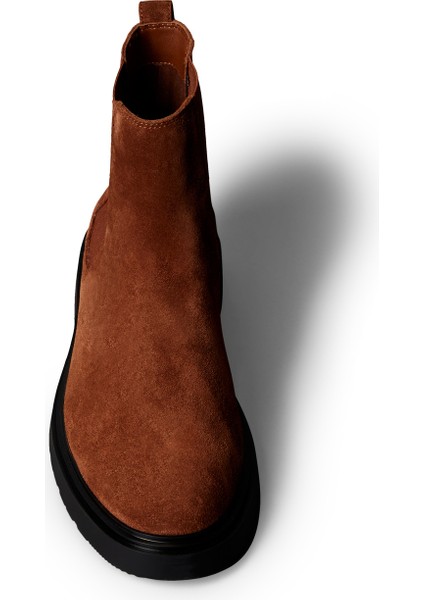Kahve Erkek Bot Combat Ess Chelsea Boot Su fırsatları