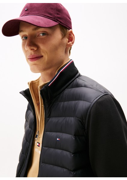 Dik Yaka Siyah Erkek Sweatshırt MW0MW41329BDS_MIX Medıa Ess Rwb Sta modelleri