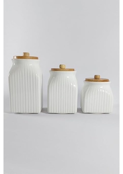 3nan Lü Vakumlu Ahşap Kapaklı Beyaz Kanananoz Seti Takımı Baharat Çay Tuz Şeker Kahnane Kanananozu, Ili̇va fiyatları