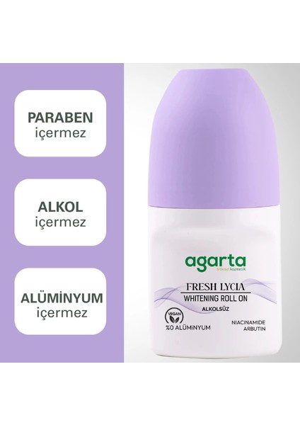 Bfs Agarta Doğal Roll-On Fresh Lycia 50 ml