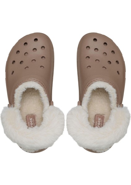 Classic Platform Fuzz Lined Kadın Terlik fırsatları