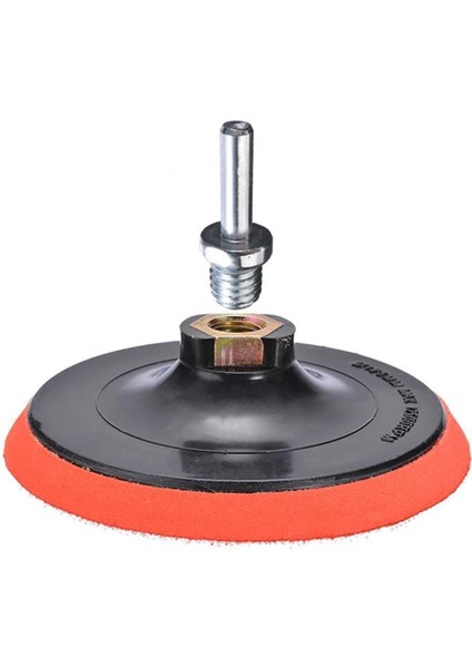 (3'lü Set) Sarı Renk Orta Sert Koyun Kuzu Postu Pedi Ø 125 mm Pasta Cila Polisaj Cırt Taban + M14 modelleri