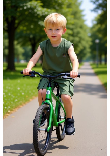 Erkek Çocuk Pamuklu Atlet ve Kargo Şort Takımı Günlük Konfor ve Trend Tasarım Kaliteli Şık fırsatları