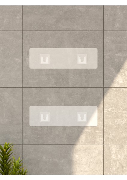 Evo 2’li Yapışkanlı Duvar Organizer – Siyah Banyo & Duş Rafı Seti (Şampuanlık & Sabunluk) fırsatları