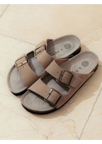 Kadın Terlik Hawaıı G106000 Genuins Velour Taupe fiyatları