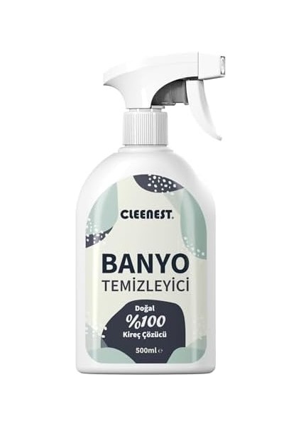 Cleenest Banyo Temizleyici Doğal% 100 Kireç Çözücü 500 ml