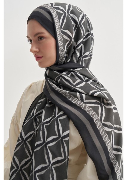 Velora Vela Floş Şal Antrasit