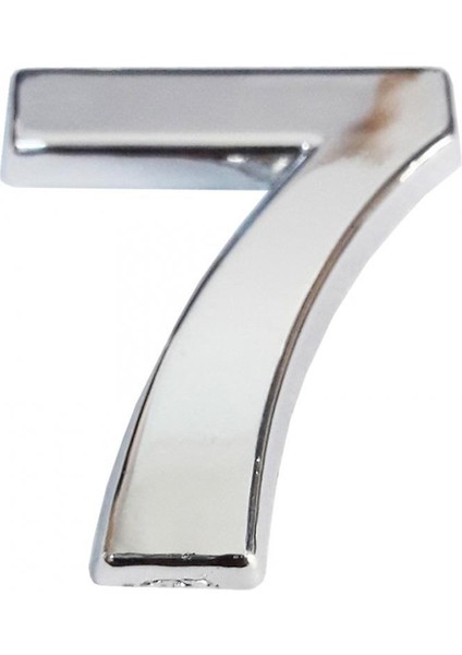 Cemax Krom Yapışkanlı 7 Rakamı 5 cm