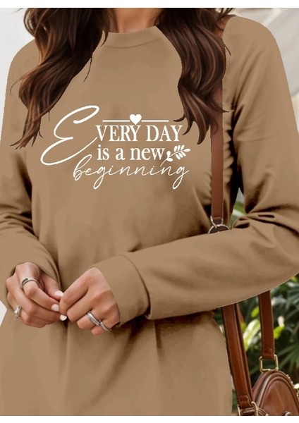 Mdb Kadın Uzun Kollu Bisiklet Yaka Kısa Viskon Iki Iplik Elbise fiyatları