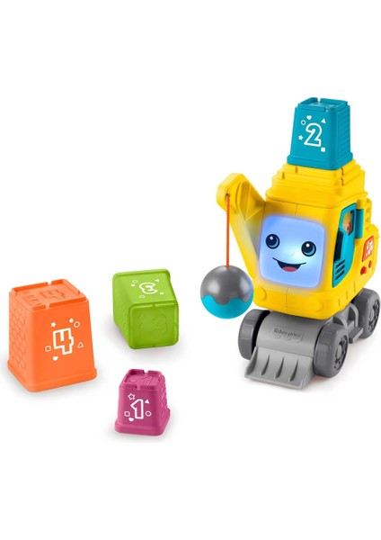 Fisher Price Sesli ve Işıklı Eğitici Vinç HWY62 fiyatları