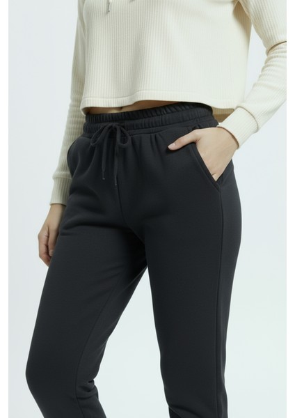Jogger Paça Eşofman Altı Siyah 3013