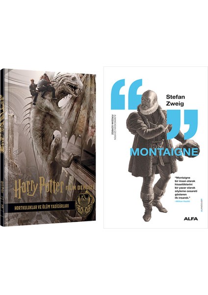 Harry Potter Film Dehlizi 3 - Hortkuluklar ve Ölüm Yadigârları + Montaigne