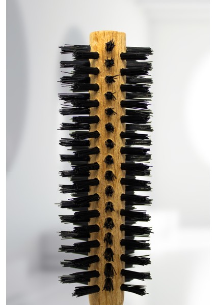 Venüsline Natural 1102 Kısa Saçlar Için Fön ve Sarma Fırçası - Ince Yumuşak Kıllı