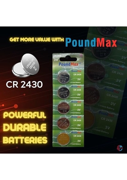Adet 2430 CR2430 DL2430 3V Lityum Düğme Pil, Uzun Raf Ömrü, Küçük Elektronik Cihazlar Için Uzaktan Kumandalar, Teraziler, Akıllı Ev Cihazları, Ölçüm Cihazları ve Hesap Makineleri modelleri