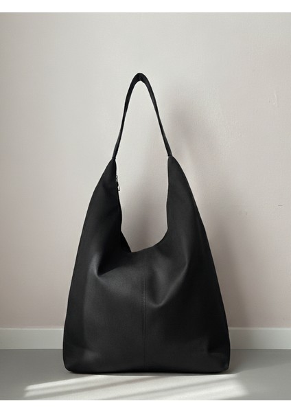 Aria Süet Geniş Omuz Çantası