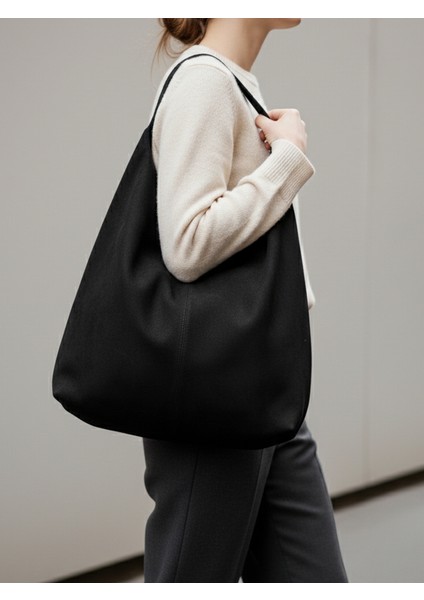 Aria Süet Geniş Omuz Çantası fiyatları