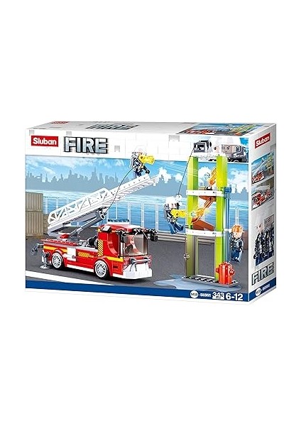 Fire Itfaiye Kamyonu Yapım Seti, 343 Parça indirimleri