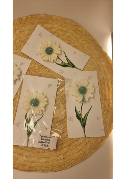 Hediyelik,kartlı Papatya Mum-10 Lu fiyatları