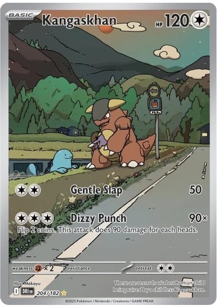 Kangaskhan Illustration Rare Destined Rivals 204/182