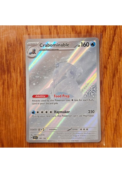 Crabominable Holiday Calendar 149/142