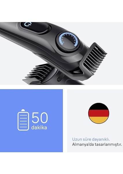 Braun Sakal Düzeltici Series 3, +3 Aksesuar, 40 Uzunluk, Keskin Bıçak, BT3520 modelleri