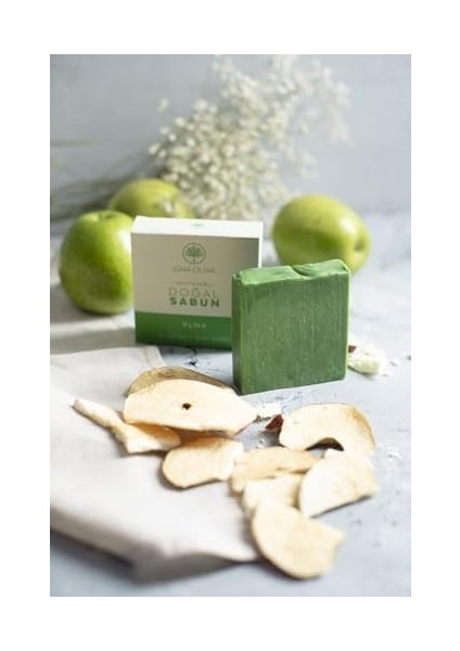 Elmalı ve Zeytinyağlı El Yapımı Doğal Sabun fiyatları
