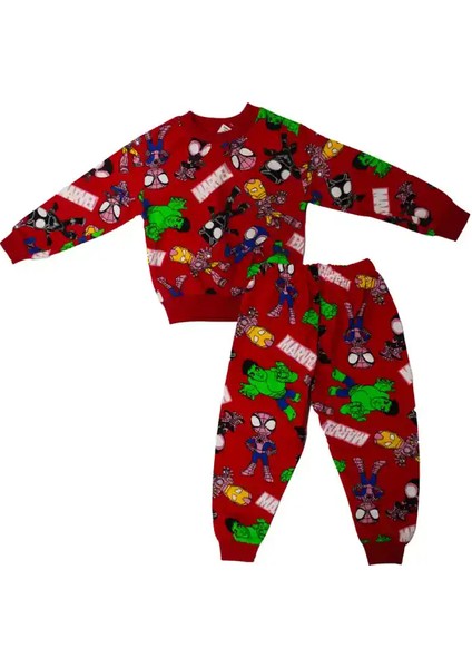 Marvel Kırmızı Eşofman Tk
