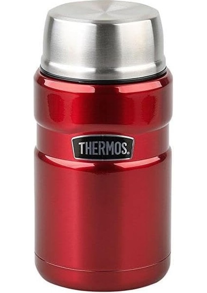 SK3021 Stainless King Yemek Termosu 0.71 Lt Cranberry Kırmızı Çelik Termos SK3020CR