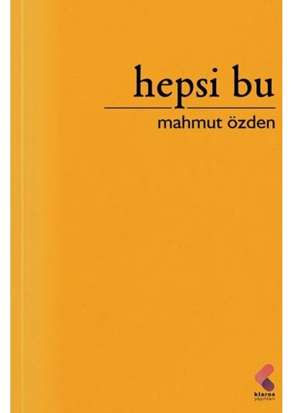 Hepsi Bu