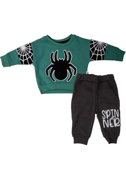 Örümcek Desen Eşofman Tk.