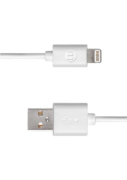 Usb-A - Şarj Kablosu Beyaz