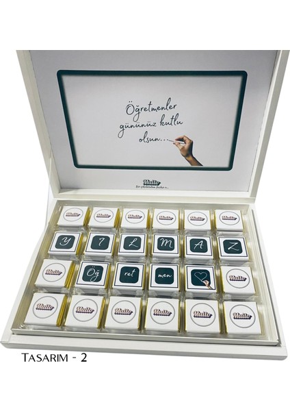 Isme Özel Madlen Çikolata Öğretmenler Günü fiyatları