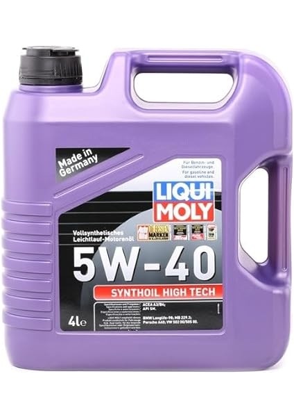 Moly Synthoil High Tech 5W-40 4 L Otomotiv Bakım Ürünü fiyatları