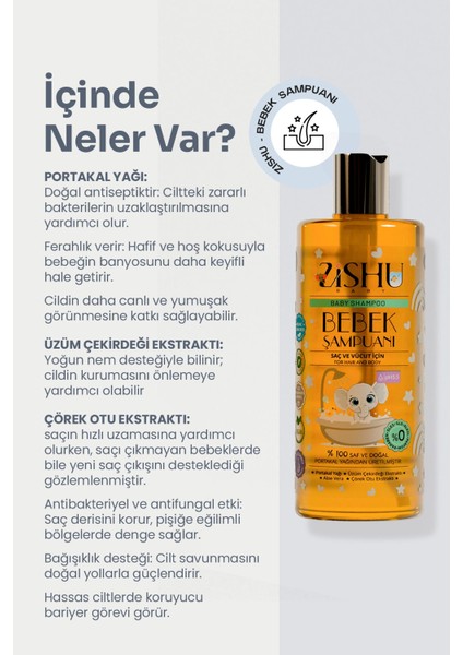 Bebek Saç ve Vücut Şampuanı 400 ml indirimleri