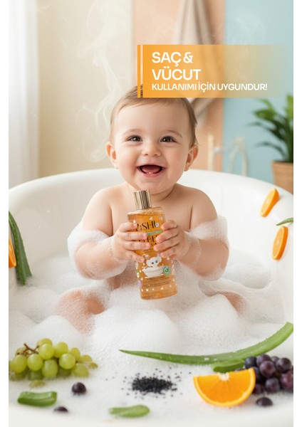 Bebek Saç ve Vücut Şampuanı 400 ml