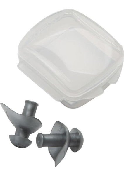 Üniseks Yetişkin Ergo Swimming Earplug Yüzme Kulak Tıkaçları, Gri, Tek Beden