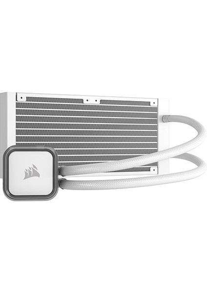 H100I Rgb Elite Sıvı Cpu Soğutucu - 240 mm Aıo - AF120 Elite Pwm Fan - Intel® Lga 1700, 1200, 2066, Amd® Am5 & Am4 Soket - Beyaz fırsatları