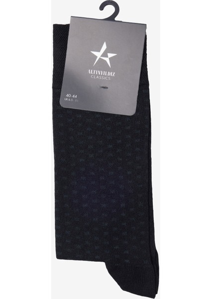 Desenli Yumuşak Dokulu Tekli Çorap