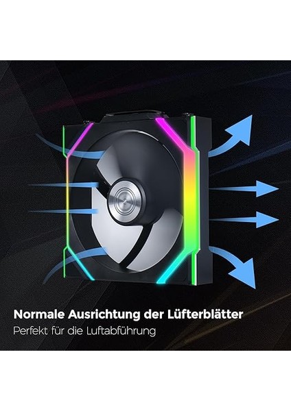 Li Unı Fan Sl Wıreless 1X120MM Siyah Kasa Fanı (G99.12SL1W1B.00) fiyatları