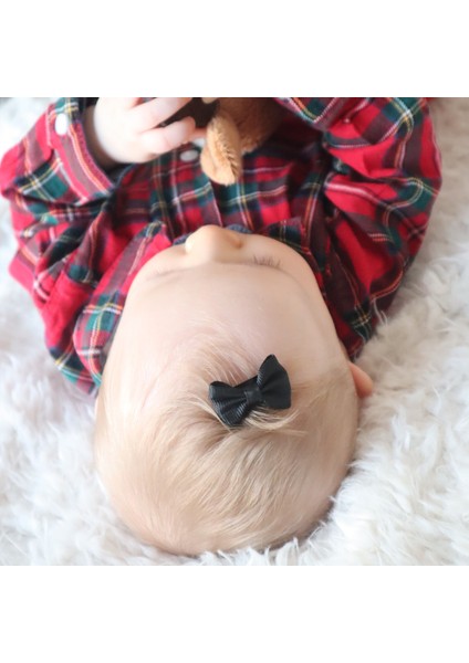 Mini Fiyonk Saçsız Bebek Tokası 3cmseyrek Saçlı Bebeklere Özel Toka