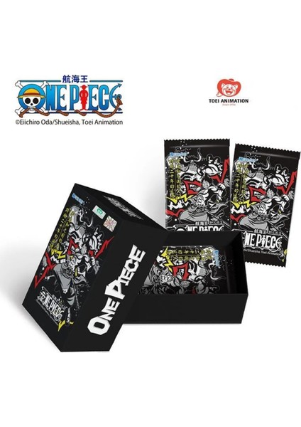 Orijinal One Piece Game Black Card Box 10 Booster Pack Bandai Japonca Verisyonu modelleri
