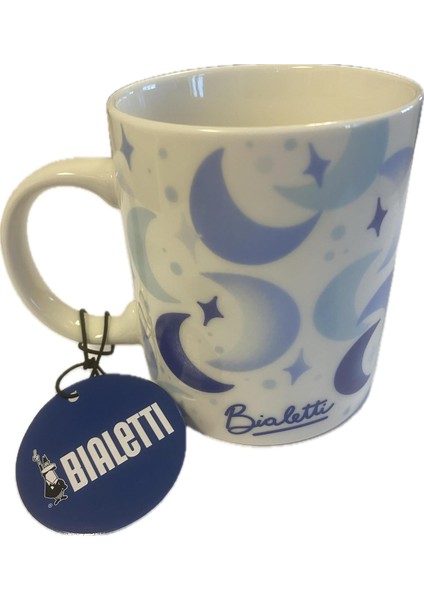 - Desenli Kahve Kupası (Mavi)